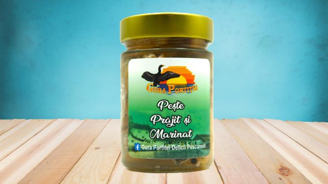 Pește prăjit și marinat