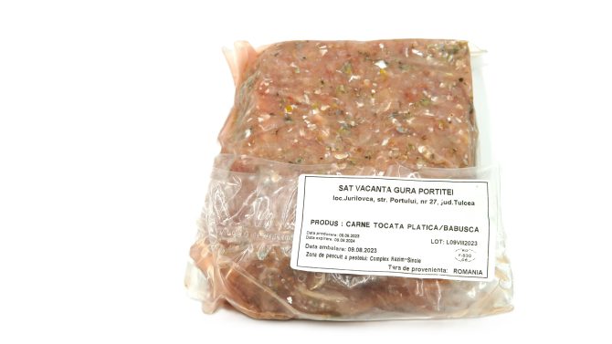 Carne tocată de plătică sau babușcă