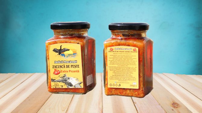 Zacuscă de pește extra picantă