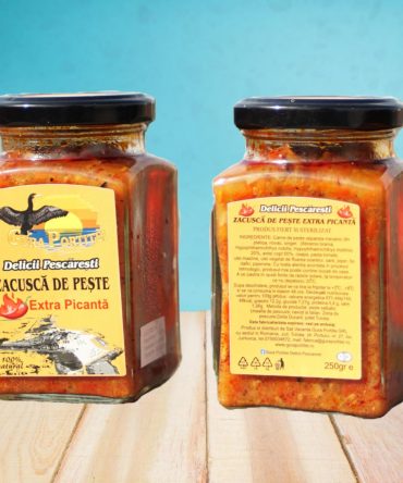 Zacuscă de pește extra picantă